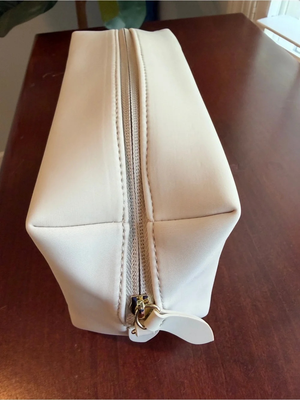 Burberry Logo Cosmetic Pouch with top zip